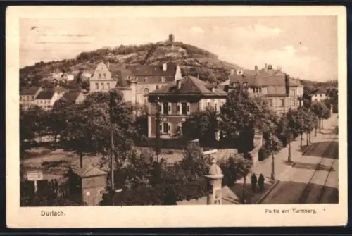 AK Durlach, Partie am Turmberg