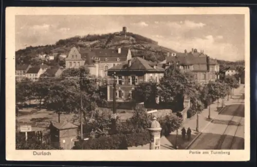 AK Durlach, Partie am Turmberg