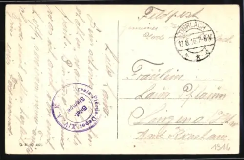 AK Durlach, Partie am Turmberg