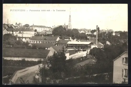 AK Pithiviers, Panorama côté est, la Tannerie