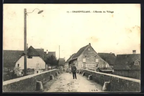 AK Grandvillars, L`Entrée du Village