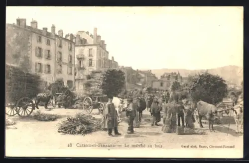 AK Clermont-Ferrand, Le marché au bois