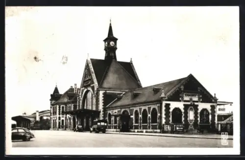 AK Chauny, La Gare et ses alentours animés