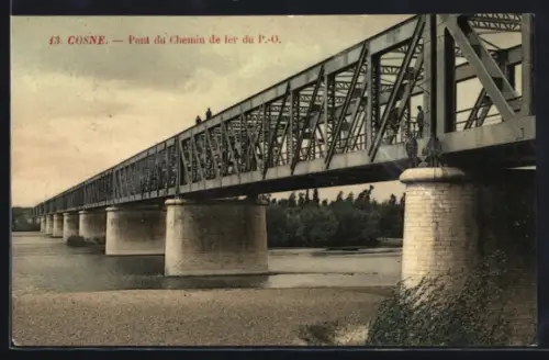 AK Cosne, Pont du Chemin de fer du P.-O