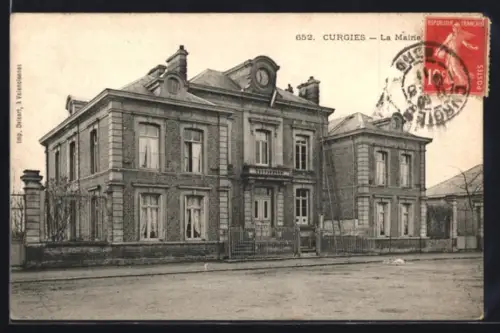 AK Curgies, La Mairie
