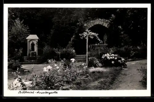 AK Bühl /Bühlertal, Lourdesgrotte