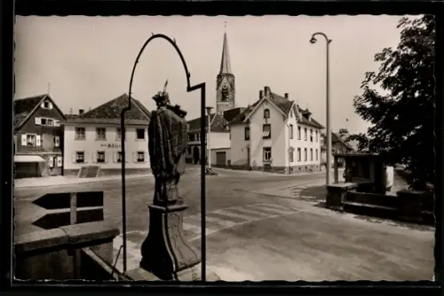 AK Steinbach bei Bühl, Postplatz