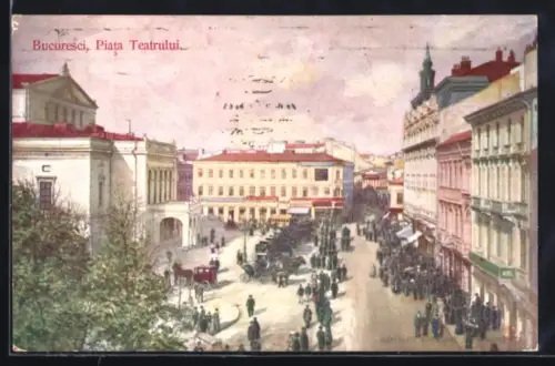 AK Bucuresci, Piata Teatrului