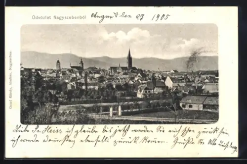 AK Nagyszeben, Panorama