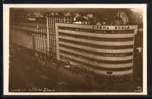 AK Bucuresti, Strassenpartie mit Kino