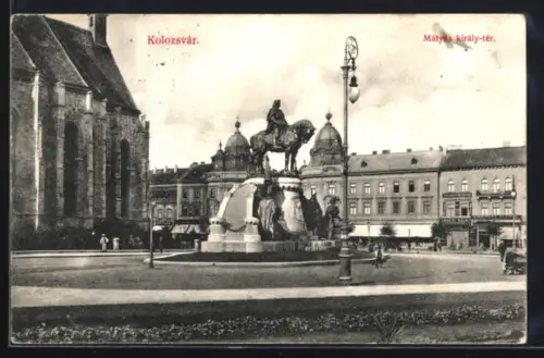 AK Kolozsvár, Mátyás király-tér