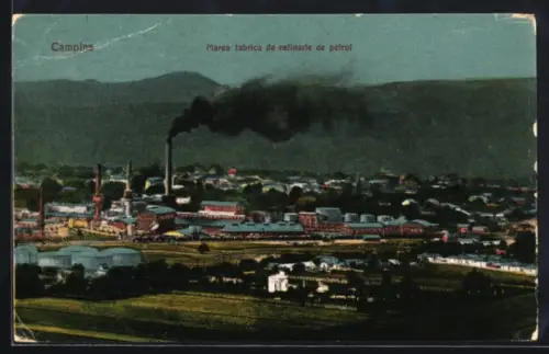AK Campina, Marea fabrica de rafinarie de petrol