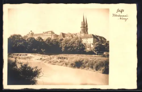 AK Klosterneuburg, Stift am Donauufer