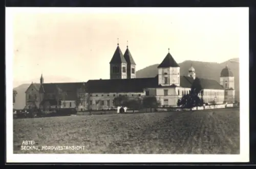 AK Seckau, Abtei, Nordwestansicht