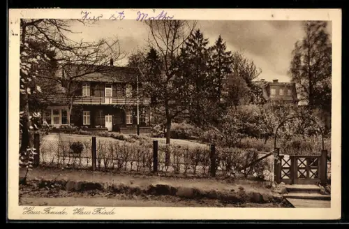 AK Dalheim-Rödgen, Erholungsheim Waldquelle, Haus Freude und Haus Friede