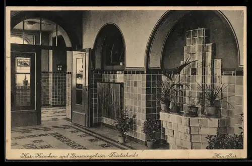 AK Bad Münder, Hausflur im Krankenhaus Deisterhort