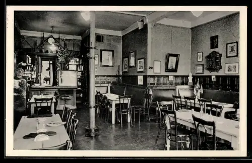AK Hamburg, Gasthaus Riper, Schauenburgerstrasse 16-18, Innenansicht
