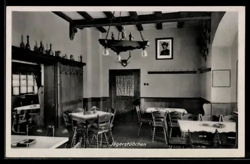 AK Klingenberg am Main, Gasthof Schöne Aussicht, Jägerstübchen