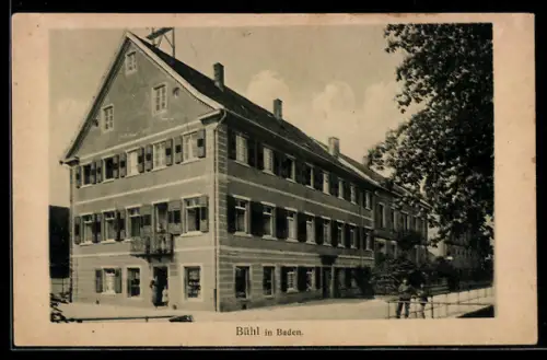 AK Bühl in Baden, Strassenpartie