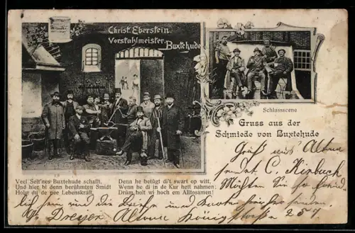 AK Buxtehude, Christ. Eberstein, Vorstahlschmied der Statd