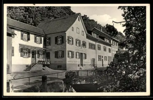 AK Oberbühlertal /Schwarzwald, Gasthof und Pension Wolf von Gottfried Meier