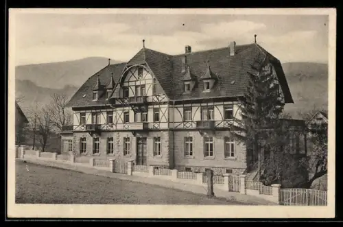 AK Ober-Bühlertal, Erholungsheim Schindelpeter