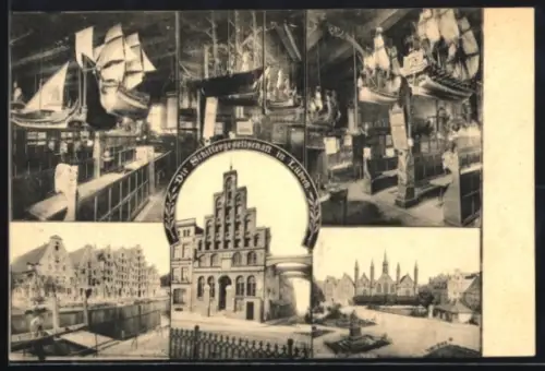 AK Lübeck, Gasthaus Schiffergesellschaft, Travepartie