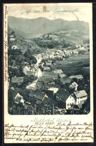 AK Bühlerthal /Oberthal, Strassenpartie