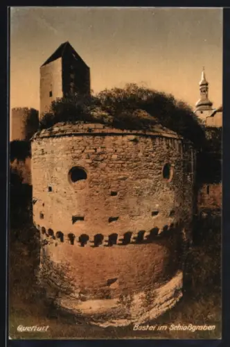 AK Querfurt, Bastei im Schlossgraben