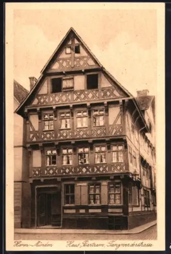 AK Hann.-Münden, Haus Bartram an der Tanzwerderstrasse
