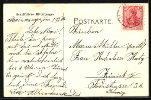 AK Mainwangen, Teilansicht