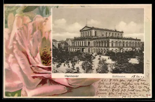 Passepartout-AK Hannover, Hoftheater