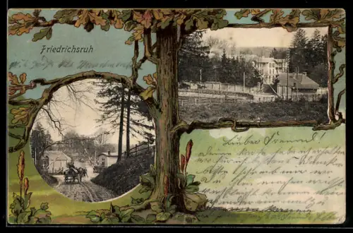 AK Friedrichsruh, verschiedene Ortsansichten