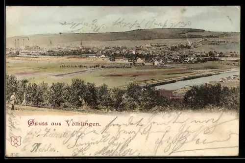 AK Völklingen, Teilansicht