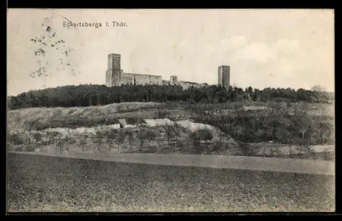 AK Eckartsberga i. Thür., Burgansicht