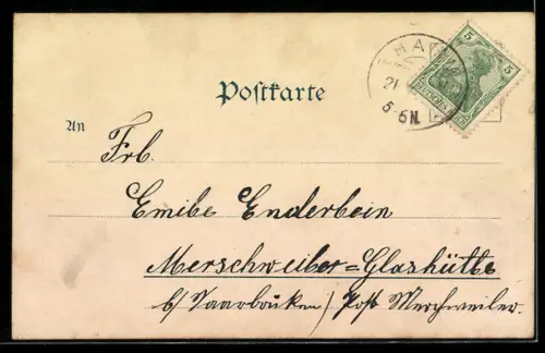 AK Worms, Ortsansicht mit Dom und Rhein