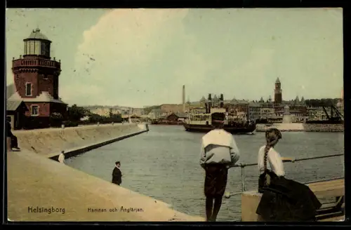 AK Helsingborg, Hamnen och Angfärjan, Leuchtturm