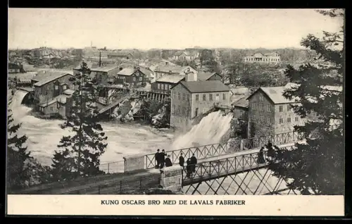 AK Trollhättan, Kung Oskars Bro med de Lavals Fabrieker