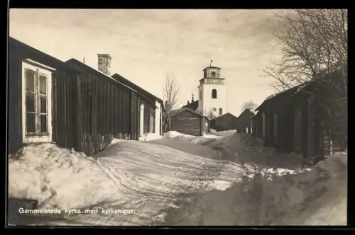 AK Gammelstad, Kyrka med kyrkstugor