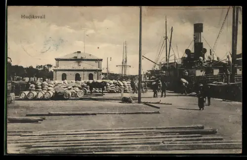 AK Hudiksvall, Hafenpanorama