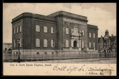 AK Malmö, Oxie & Skytts Härads Tinghus
