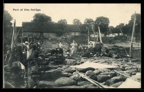 AK Vik, Parti af Viks fiskläge