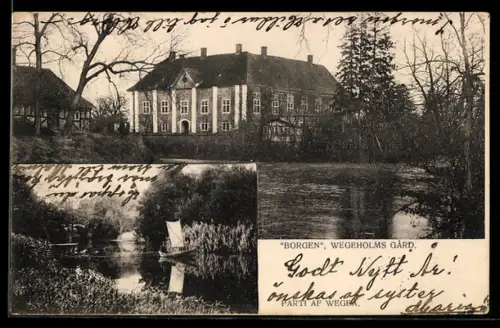 AK Wegeholm, Borgen, Wegeholms Gard, Parti af Wegea