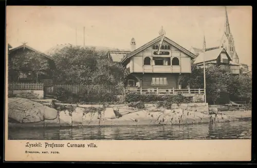AK Lysekil, Professor Curmans villa