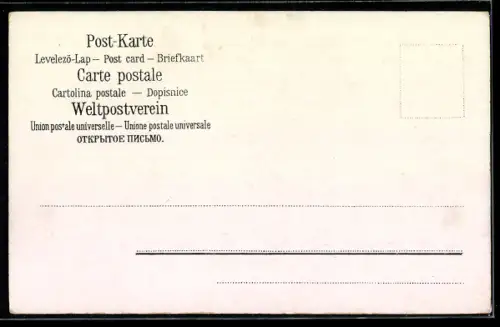 Lithographie Storbofallet, Ortsansicht mit Besuchern