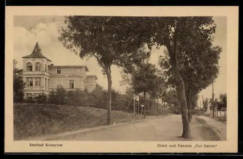 AK Koserow, Hotel und Pension Zur Ostsee