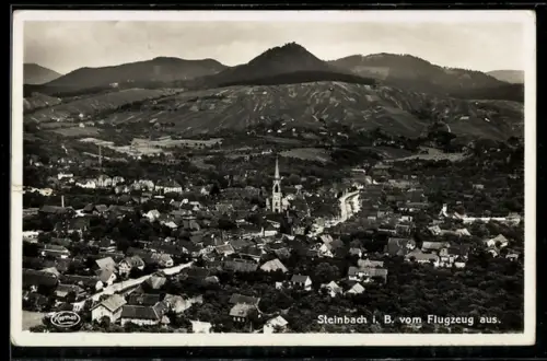 AK Steinbach, Gesamtansicht vom Flugzeug aus