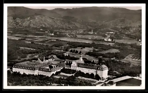AK Bühl, Kloster Maria Hilf, Luftaufnahme