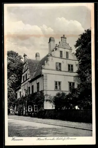 AK Husum, Haus Cornils, Schlossstrasse