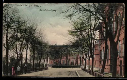 AK Wittenberge, An den Bahnhofsanlagen